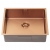 The 1810 Company Zenuno15 500U 1.0 Bowl Undermount Kitchen Sink - Copper