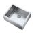 The 1810 Company Zenuno15 600U BELFAST 1.0 Bowl Kitchen Sink - Stainless Steel