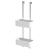 Tiger 2-Store Hanging Shower Caddy 250mm - White