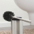 Tiger Colar Toilet Brush and Holder - Polished Stainless Steel