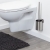 Tiger Colar Toilet Brush and Holder - Brushed Stainless Steel