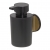 Tiger Tune Round Soap Dispenser - Brushed Brass/Black