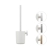 Tiger Urban Toilet Brush and Holder - White