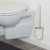 Tiger Urban Toilet Brush and Holder - White