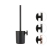 Tiger Urban Toilet Brush and Holder - Black
