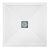 TrayMate TM25 Symmetry Square Anti-Slip Shower Tray 900mm x 900mm - White