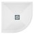 TrayMate TM25 Symmetry Quadrant Shower Tray with Waste 1000mm x 1000mm - White