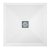 TrayMate TM25 Symmetry Square Shower Tray with Waste 760mm x 760mm - White