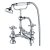 Delphi Formby Bath Shower Mixer Tap with Shower Kit Pillar Mounted - Chrome