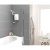 Triton Agio Electric Shower 8.5kW - White/Chrome