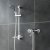 Triton Cromo Exposed Shower Mixer with Shower Kit - Chrome