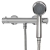 Triton Dene Cool Touch Bar Mixer Shower with Shower Kit - Chrome
