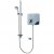 Triton Safeguard Pumped Care Electric Shower 9.5 kW - White/Chrome