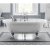 Trojan Clermont Double Ended Freestanding Bath 1695mm x 785mm Including Lion Bath Feet - 0 Tap Hole