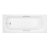 Trojan Granada II Anti-Slip Rectangular Acrylic Bath with Twin Grips