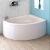 Trojan Orlando Acrylic Offset Corner Bath 1500mm x 1020mm (inc Panel)