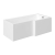 Trojan Solarna L-Shaped Square Shower Bath 1700mm x 700mm/850mm  with Front Panel and Screen