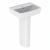 Twyford Alcona Handrinse Basin & Full Pedestal 450mm Wide 1 Tap Hole | Thumbnail Image