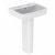Twyford Alcona Basin & Full Pedestal 550mm Wide 2 Tap Hole | Thumbnail Image