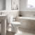Twyford Alcona Close Coupled Toilet Round Push Button Cistern - Soft Close Seat | Thumbnail Image