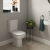 Twyford Alcona Rimless Close Coupled Square Toilet Push Button Cistern - Soft Close Seat | Thumbnail Image