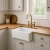 Twyford Belfast Utility Kitchen Sink 225mm D x 610mm L x 455mm W - White | Thumbnail Image