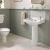 Twyford Classic Basin & Full Pedestal 560mm Wide 2 Tap Hole | Thumbnail Image