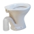 Twyford Classic Low Level S Trap Pan with Side Inlet Lever Cistern - Excluding Seat