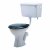 Twyford Classic Low Level HO Pan with Bottom Inlet Lever Cistern - Excluding Seat