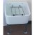 Twyford Cleaners Sink with Grating 465mm L x 400mm W - White