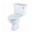 Twyford Option Close Coupled Toilet 6ltr Lever Cistern - Standard Seat Plastic Hinge