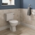 Twyford Option Close Coupled Toilet 6/4ltr Lever Cistern - Standard Seat Stainless Steel Hinge | Thumbnail Image