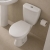 Twyford Option Close Coupled Toilet with Push Button Cistern (inc Seat) | Thumbnail Image