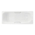 Twyford Shallow Single Ended Rectangular Antislip Bath with Grips 1500mm x 700mm 2 Tap Hole (inc Leg Set) | Thumbnail Image