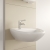 Twyford Sola Handrinse Wall Hung Basin 500mm Wide - 1 LH Tap Hole (Without Overflow) | Thumbnail Image