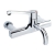 Twyford Sola Thermostatic Wall Mounted Detachable Spout Surgeons Mixer Tap - Chrome