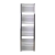 Ultraheat Chelmsford Straight Heated Towel Rail 1750mm H x 600mm W - Chrome