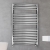 Ultraheat Chelmsford Curved Heated Towel Rail 1200mm H x 420mm W - Chrome
