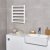 Ultraheat Karnak Electric Towel Rail 480mm H x 420mm W - White | Thumbnail Image
