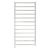 Ultraheat Karnak White Square Tube Electric Designer Heated Towel Rail | Thumbnail Image