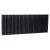 Ultraheat Klon Double Designer Horizontal Radiator 600mm H x 1371mm W Black