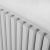 Ultraheat Klon Single Designer Vertical Radiator 1500mm H x 383mm W - White