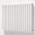 Ultraheat Linear Double Designer Horizontal Radiator 600mm H x 851mm W White