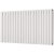 Ultraheat Linear Double Designer Horizontal Radiator 600mm H x 1063mm W White
