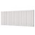 Ultraheat Linear Double Designer Horizontal Radiator 600mm H x 1434mm W White