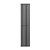Ultraheat Linear Single Designer Vertical Radiator 1500mm H x 374mm W Black | Thumbnail Image