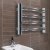 Ultraheat Petit Curved Heated Towel Rail 420mm H x 600mm W - Chrome