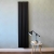 Ultraheat Sofi Double Designer Vertical Radiator 1800mm H x 416mm W - Black