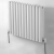 Ultraheat Sofi Double Designer Horizontal Radiator 600mm H x 711mm W White | Thumbnail Image