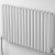 Ultraheat Sofi Double Designer Horizontal Radiator 600mm H x 947mm W White